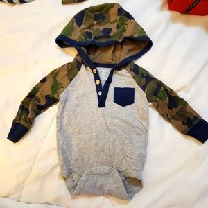 Carter's Baby Boy Onesie Top with Hood